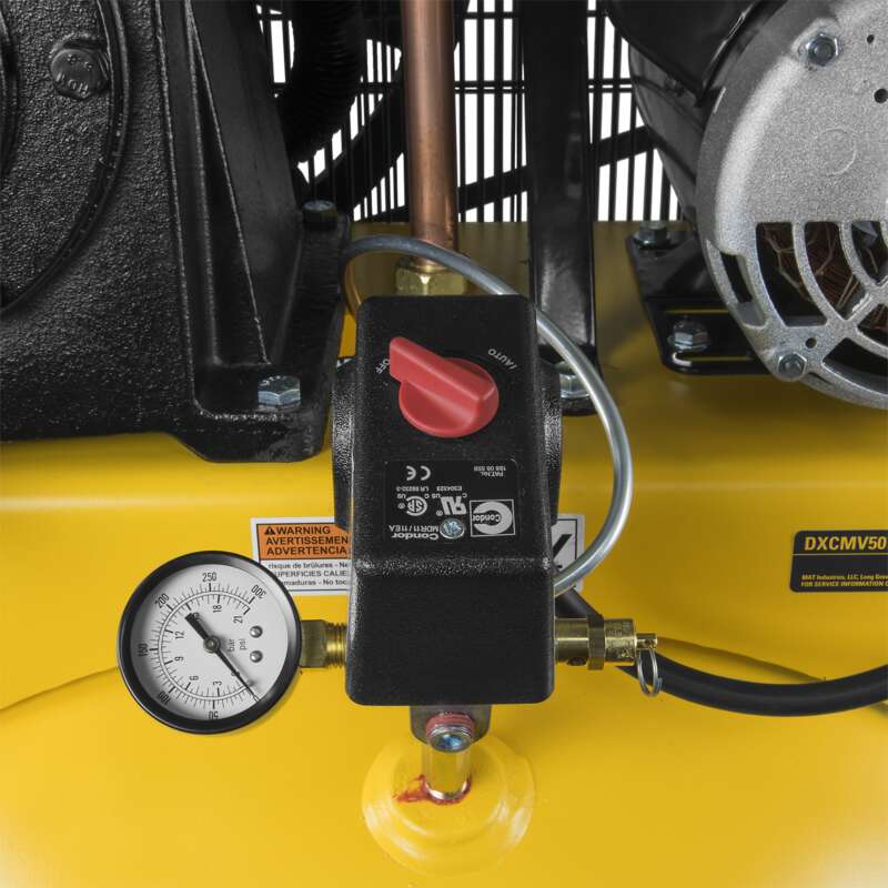 DEWALT 60 Gallon Air Compressor Vertical Two Stage 5 HP