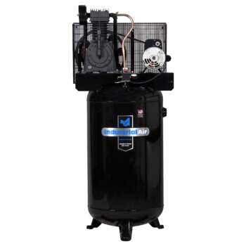 Industrial Air 80 Gal Vert Two Stage 5 HP w/o Control Panel Horsepower 5 HP Air Tank Size 80 Gal Volts 230