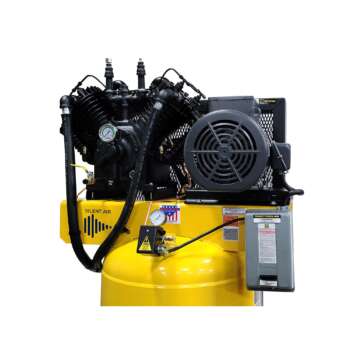 Emax Prem 3PH Vertical Air Silencer Pressure Lube Pump Horsepower 7.5 HP Air Tank Size 120 Gal Volts 460