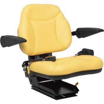 A & I Products Big Boy Suspension Tractor Seat Yellow