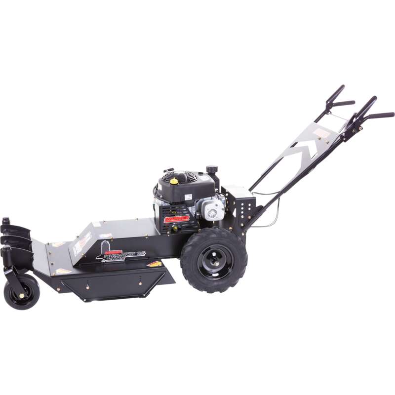 Swisher Predator Self Propelled Push Rough Cut Lawn Mower with Front Casters 344cc Briggs & Stratton Engine 24in Deck