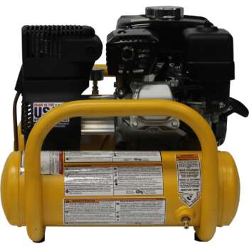 DEWALT Pontoon Gas Powered Air Compressor Honda GX160 Engine 4Gallon 155 PSI