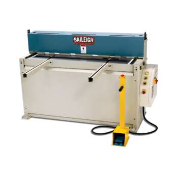 Baileigh 220 Volt Single Phase Hydraulic Powered Shear 52in Max Material Gauge 14 Max Width 52 in Model SH 5214