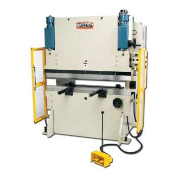 Baileigh 220V 3Phase 50 Ton Hydraulic Press Brake Distance Max Material Gauge 10 Max Depth 787 in Max Lift Height 59 in
