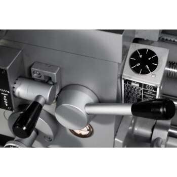 JET 14in x 40in Electronic Variable-Speed Lathe with Acu Rite 203 DRO Taper Attachment and Collet Closer 3 HP 230 460V