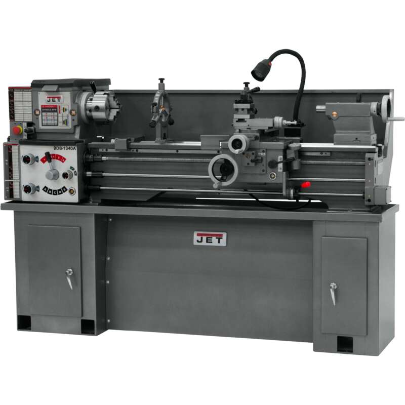 JET Belt Drive Bench Lathe with Taper Attachment 13in x 40in