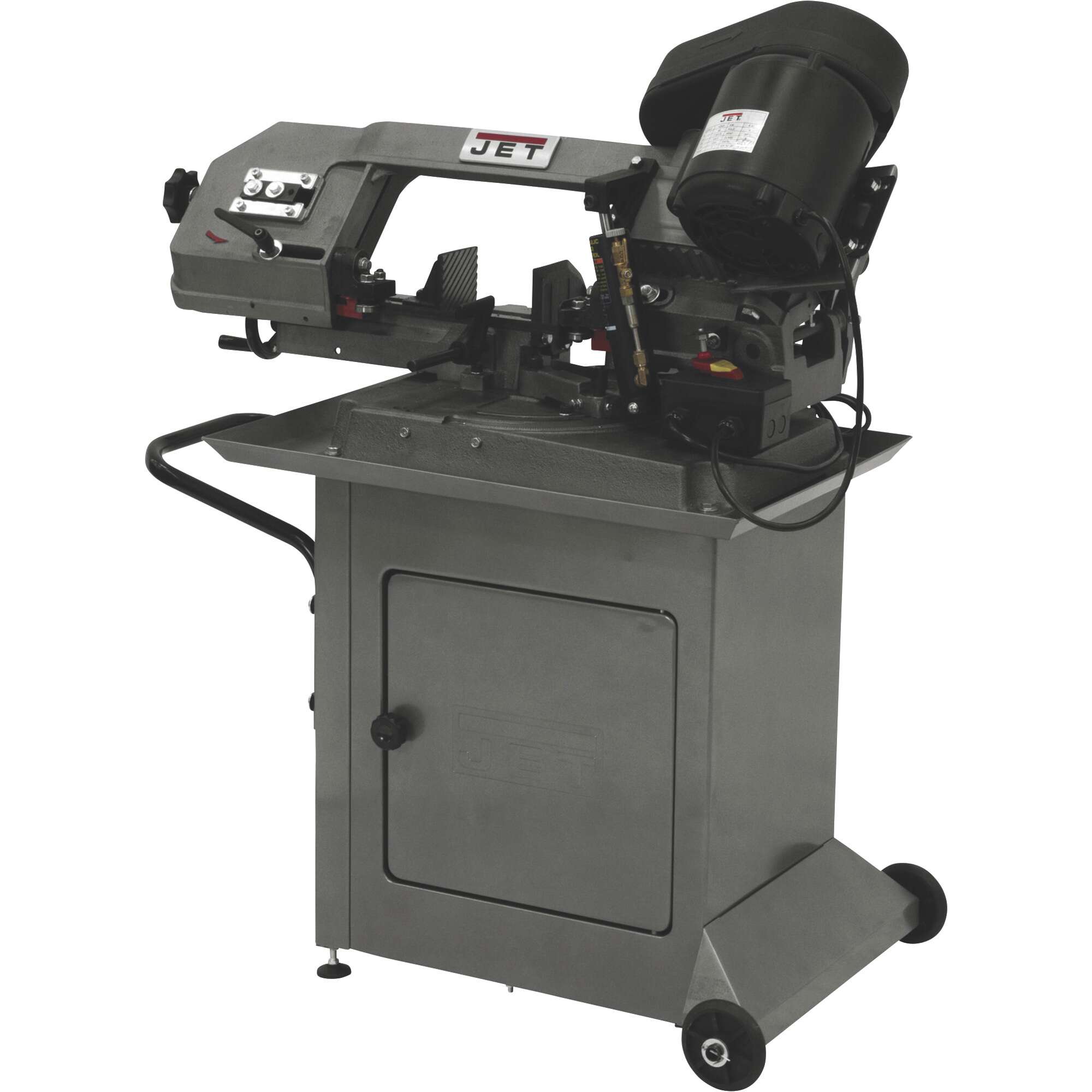 JET Swivel Band Saw with Hydraulic Downfeed 5in x 6in 1 2 HP