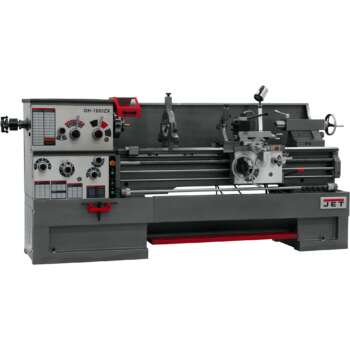 JET ZX Series Large Spindle Bore Lathe with Collet Closer 16in x 60in