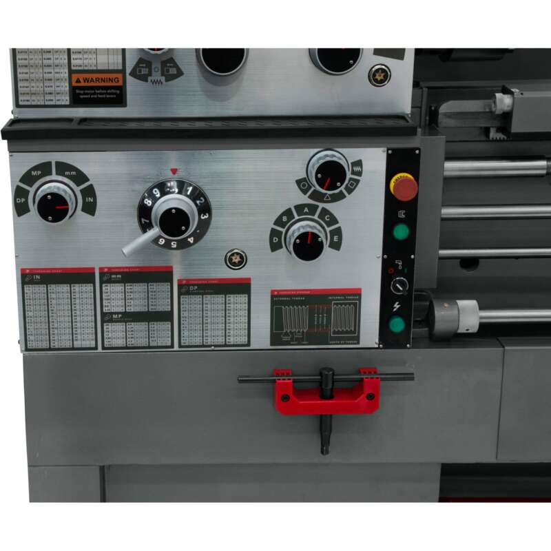 JET ZX Series Large Spindle Bore Lathe with Taper Attachment 16in x 40in2