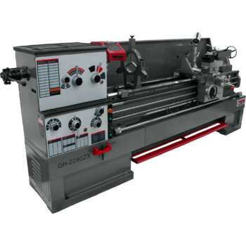 JET ZX Series Large Spindle Bore Lathe with Taper Attachment and Collet Closer 22in x 80in