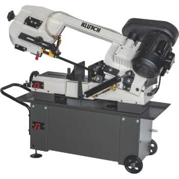 Klutch Metal Cutting Band Saw 7in x 12in 1 HP 115V