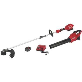 Milwaukee M18 Fuel 2 Tool Cordless String Trimmer Blower Combo Kit Complete 18V Li Ion System