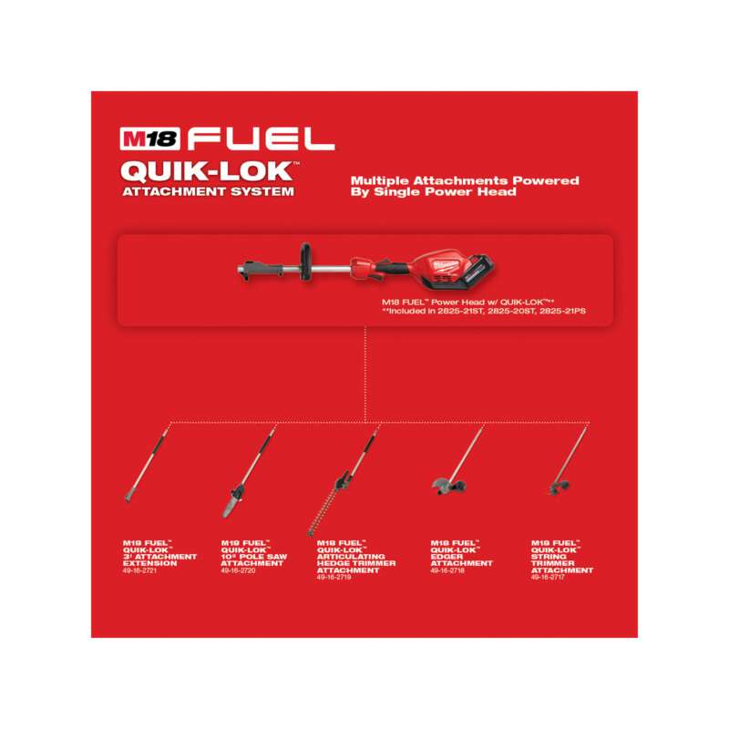 Milwaukee M18 Fuel 2 Tool Cordless String Trimmer Blower Combo Kit Complete 18V Li Ion System