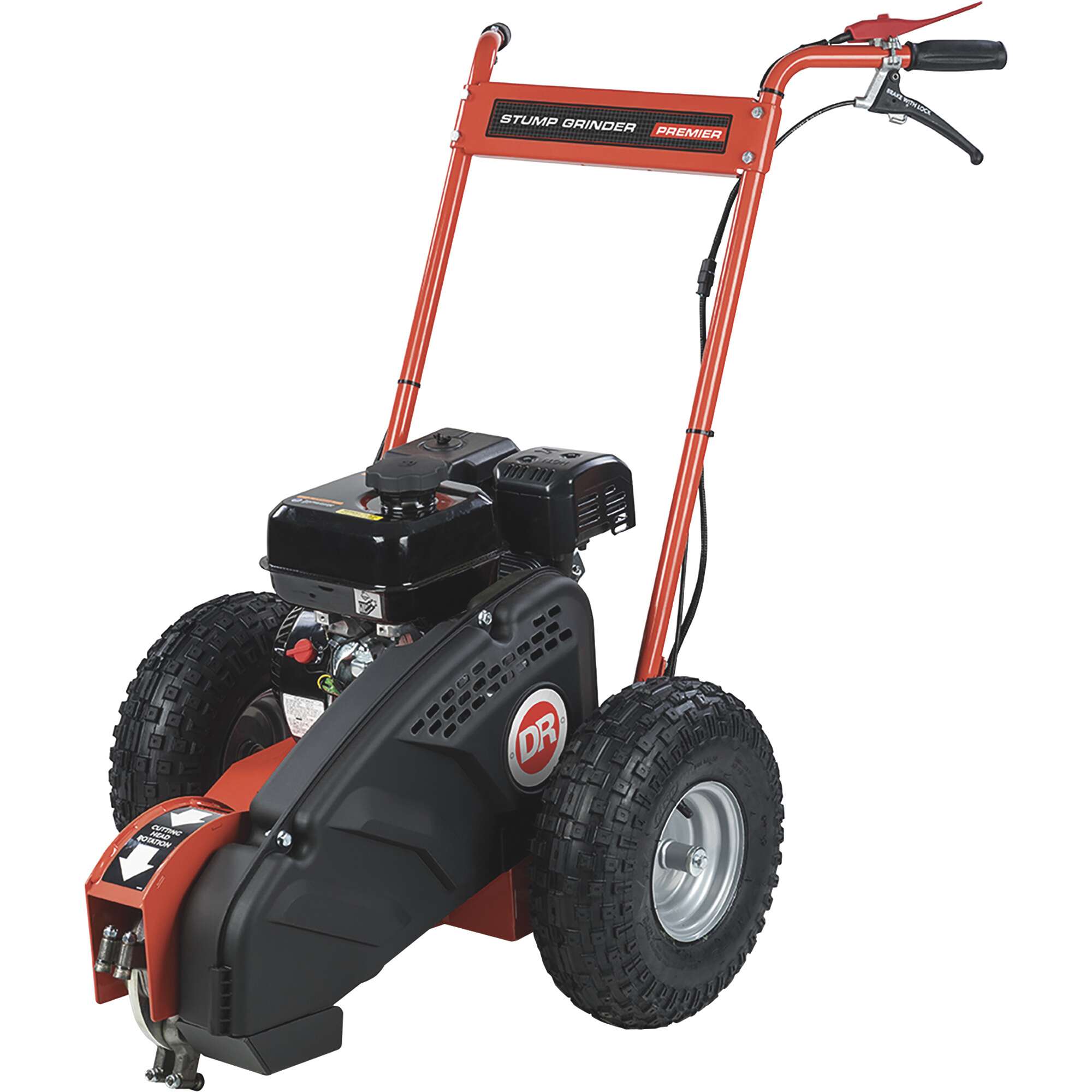 DR Power Premier Stump Grinder 6.6 HP 223cc Engine