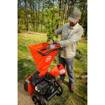 DR Power Wood Chipper Shredder 223cc Rato OHV Engine 3in Chipping Capacity