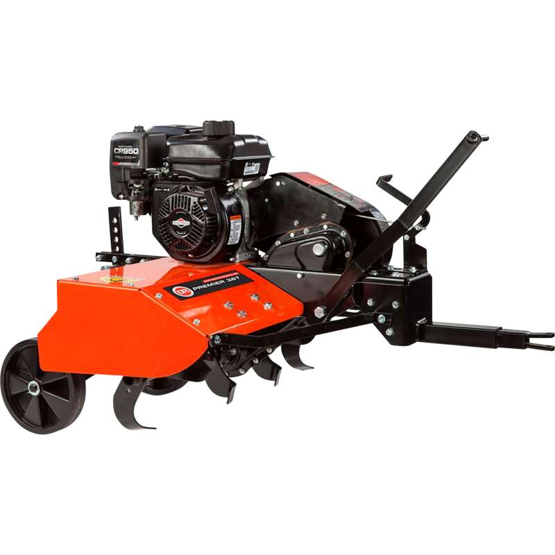 DR Power PREMIER 36T Tow Behind Rototiller 36in Till Width Briggs & Stratton Engine