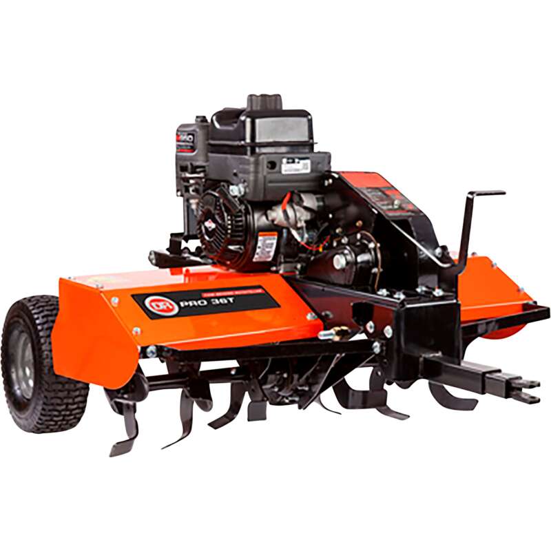 DR Power PRO Tow Behind Rototiller 36in Till Width 6.5 HP Briggs & Stratton Engine