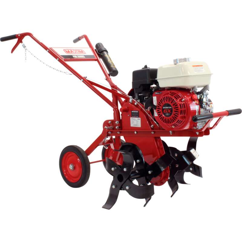 Maxim Commercial Tiller 14/26in Tilling Width 163cc Honda Engine