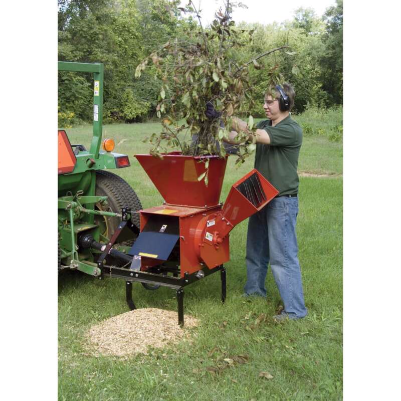 Merry Mac PTO Chipper Shredder 4 1/2in Chipping Capacity