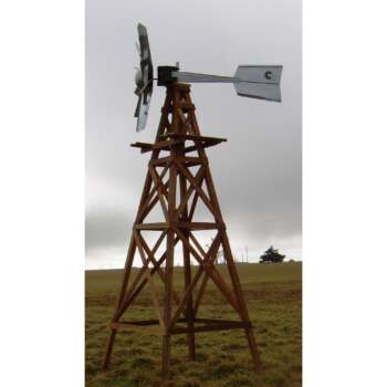 Outdoor Water Solutions Windmill Aerator 19Ft Wood