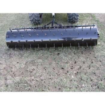 Strongway Drum Spike Aerator 60in W 126 Spikes