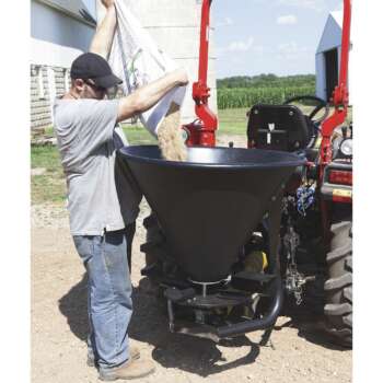 NorTrac 3 Pt PTO Spreader 500 Lb Load Capacity