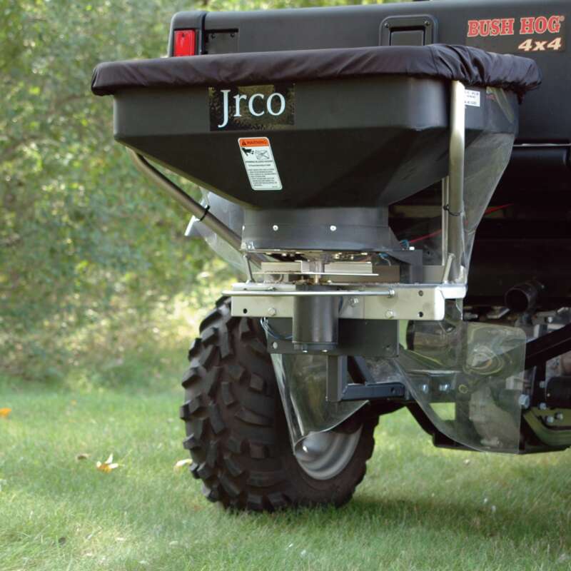 JRCO Electric Broadcast Spreader 2.2 Cu.Ft 120 Lb Capacity