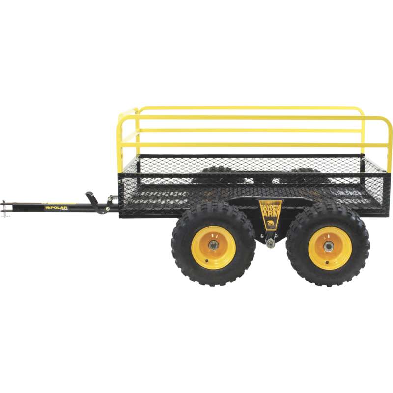 Polar Mesh Trailer Tandem Axle 1400 Lb Capacity