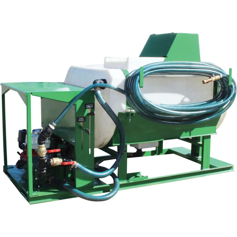 Turbo Turf Paddle Agitated Hydroseeding Unit 400 Gallon Capacity