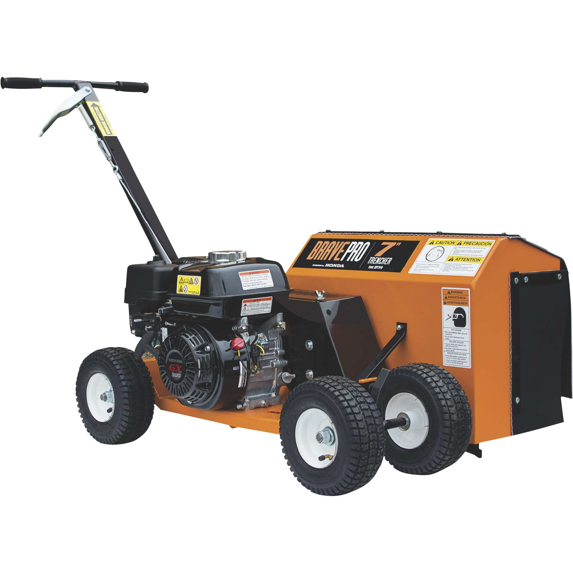 BravePro Trencher Edger 7in 196cc GX200 Honda EngineBravePro Trencher Edger 7in 196cc GX200 Honda Engine