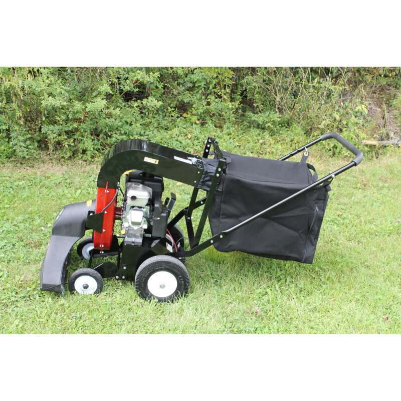 MerryMac Multi Surface Outdoor Vacuum Electric Start 250cc Briggs & Stratton OHV Engine 4 Bushel Capacity