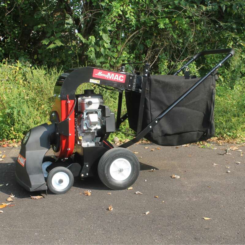 MerryMac Multi Surface Outdoor Vacuum Electric Start 250cc Briggs & Stratton OHV Engine 4 Bushel Capacity