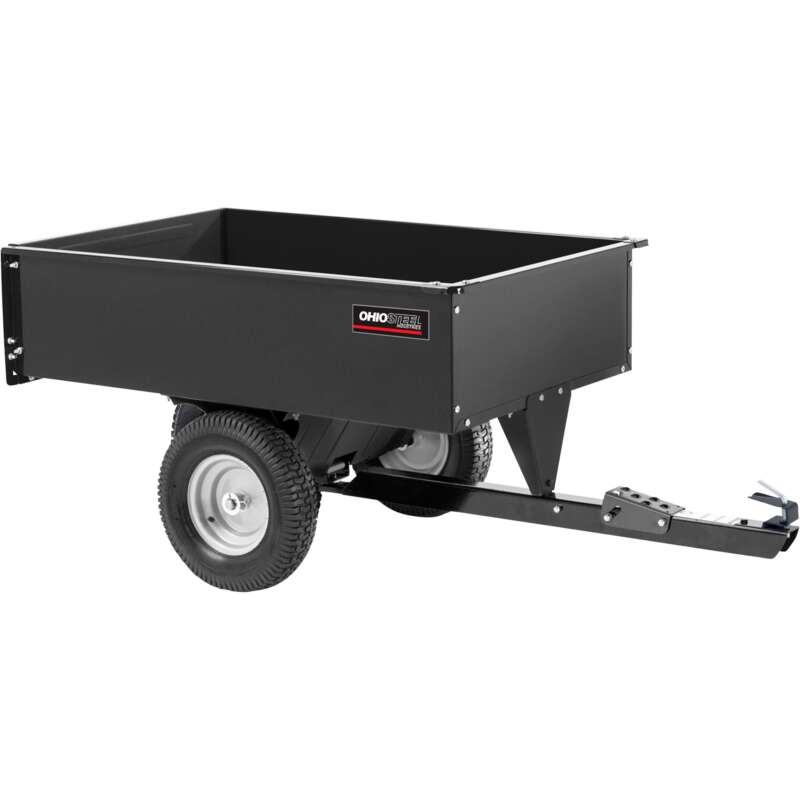 Ohio Steel Swivel Dump Cart 12 cu ft 1000 Lb Capacity 48in L x 30in W x 12in H