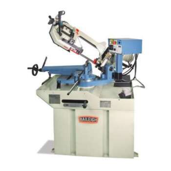 Baileigh Dual Mitering Metal Cutting Band Saw 1 1 2 HP Volts 220