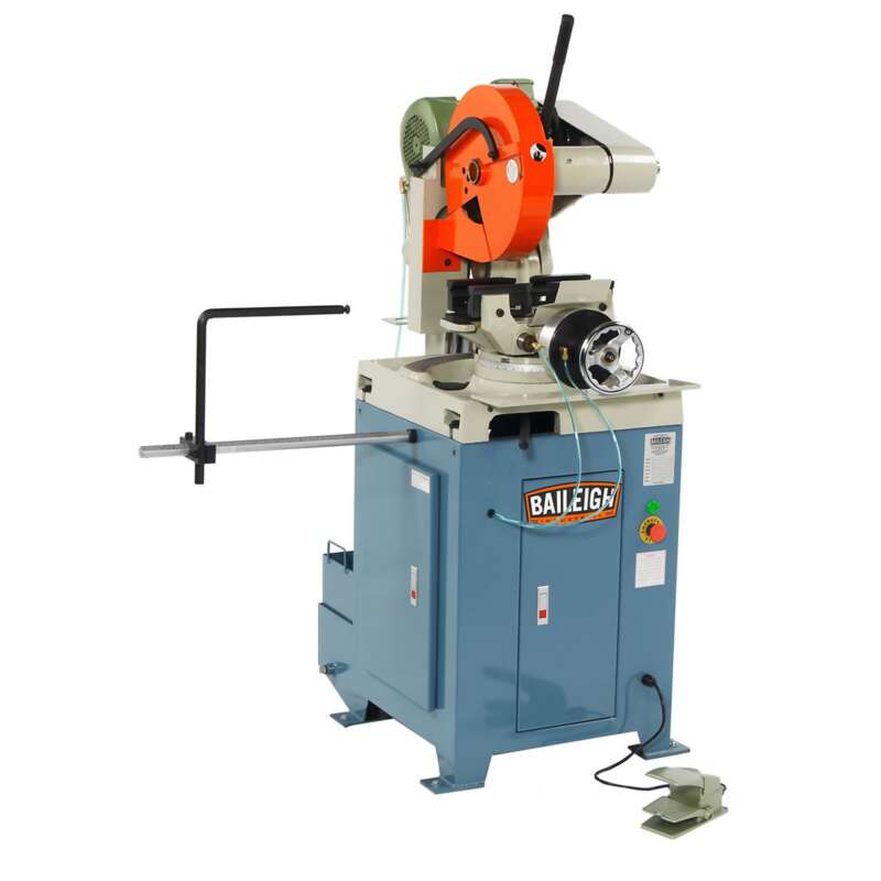 Baileigh Semi Automatic Aluminum Band Saw 5 1 2 HP Volts 220