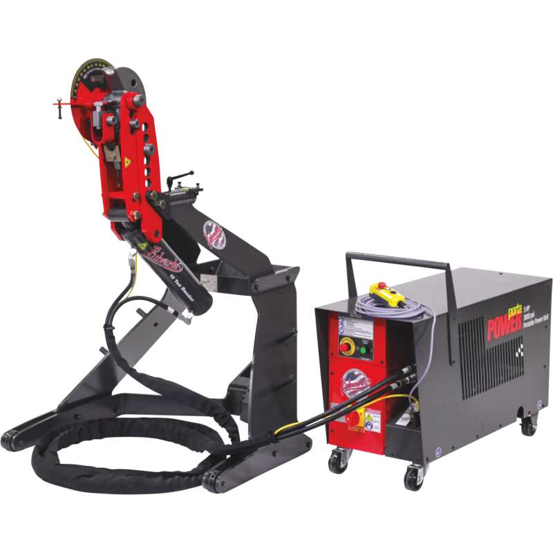 Edwards 10 Ton Hydraulic Bender 3 Phase 230 Volt