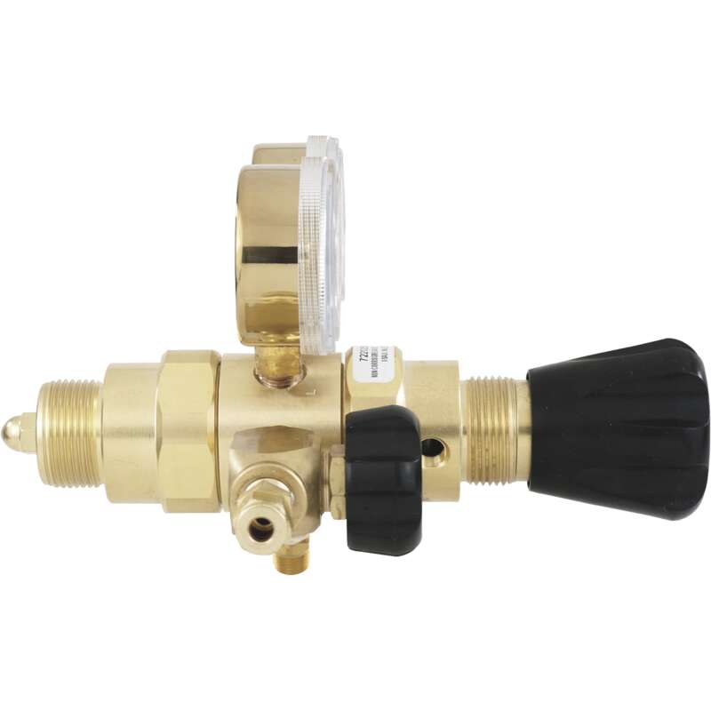 Harris Hydrogen Methane Specialty Gas Lab Regulator CGA 350 Two Stage Brass 0 125 PSI