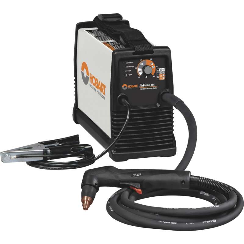 Hobart AirForce 27i Plasma Cutter With MultiVoltage Plug Inverter 120V 240V 14 30 Amp Output