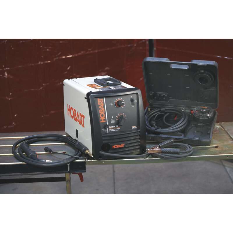 Hobart Handler 190 Flux Cored MIG Welder with SpoolRunner 100 Transformer 230V 25 190 Amp Output