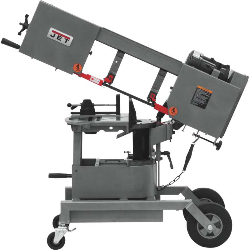 JET Portable Dual Miter Band Saw 3 4 HP 115 230 Volt