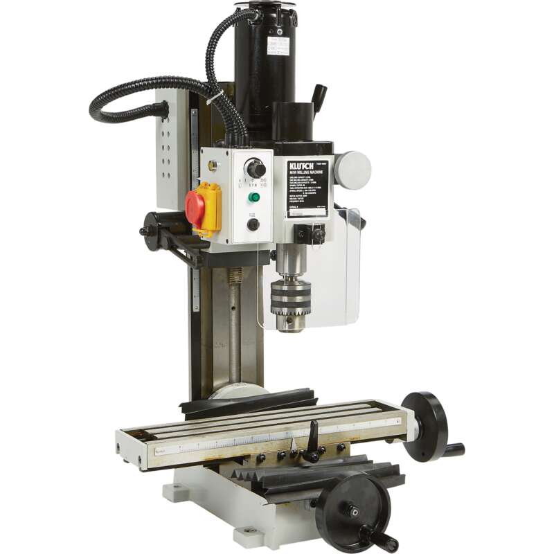 Klutch Mini Milling Machine 350 Watts 1 2 HP 110V