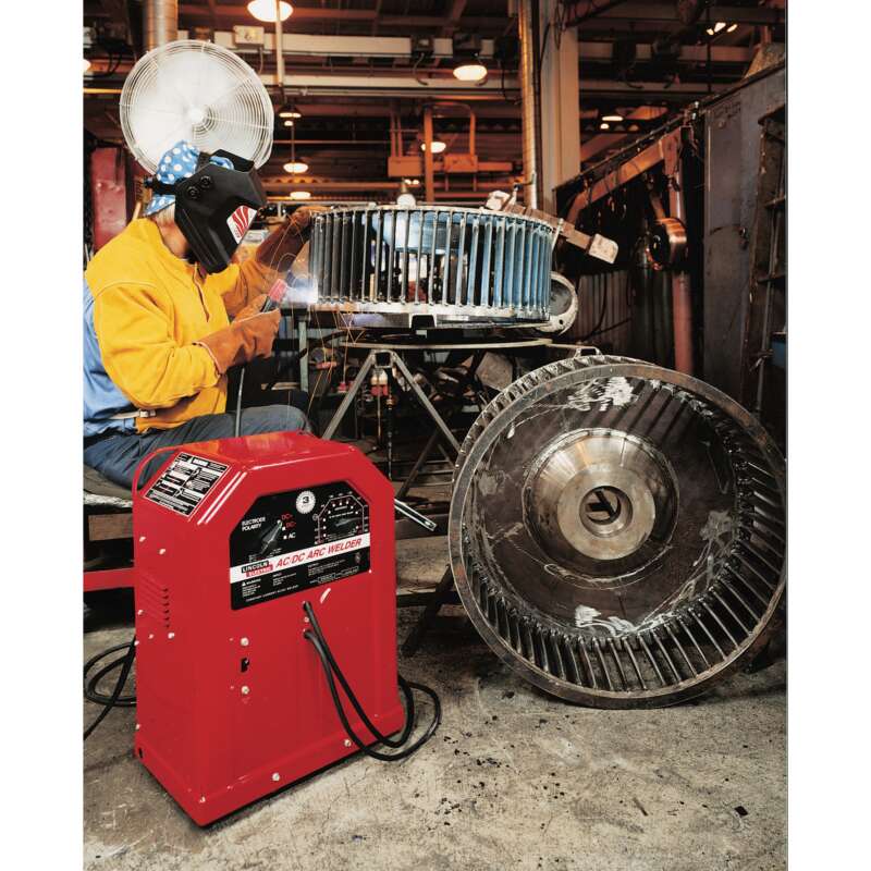 Lincoln Electric 225 125 AC DC Arc Welder Transformer 230 Volts 30 125 Amp DC 40 225 Amp AC Output Output