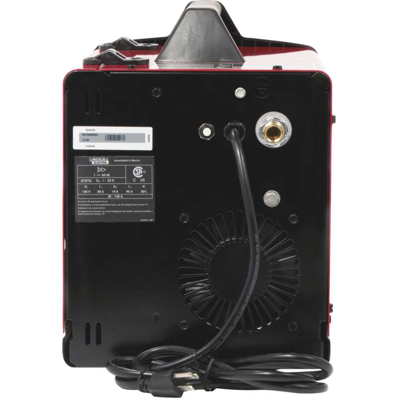 Lincoln Electric Easy MIG 140 Flux Cored MIG Welder Transformer 115V 30 140 Amp Output