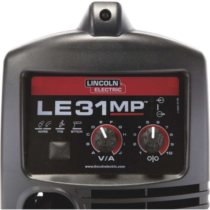 Lincoln Electric LE31MP MIG Welder with Multi Processes Transformer MIG Flux Cored Arc and TIG 120V 80 140 Amp Output