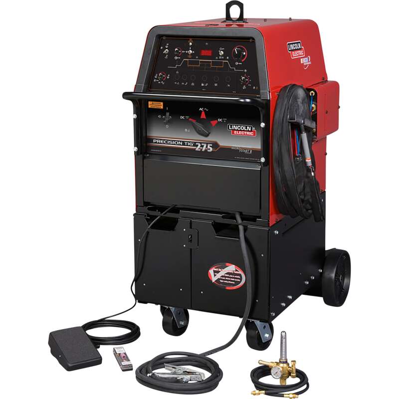 Lincoln Electric Precision TIG 275 AC DC TIG Welder Ready Pak 208 230 460