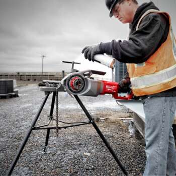 Milwaukee M18 FUEL Cordless Pipe Threader with One Key Kit