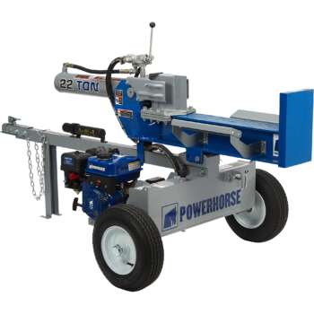 Powerhorse Horizontal Vertical Log Splitter 22 Tons 212cc Powerhorse Engine