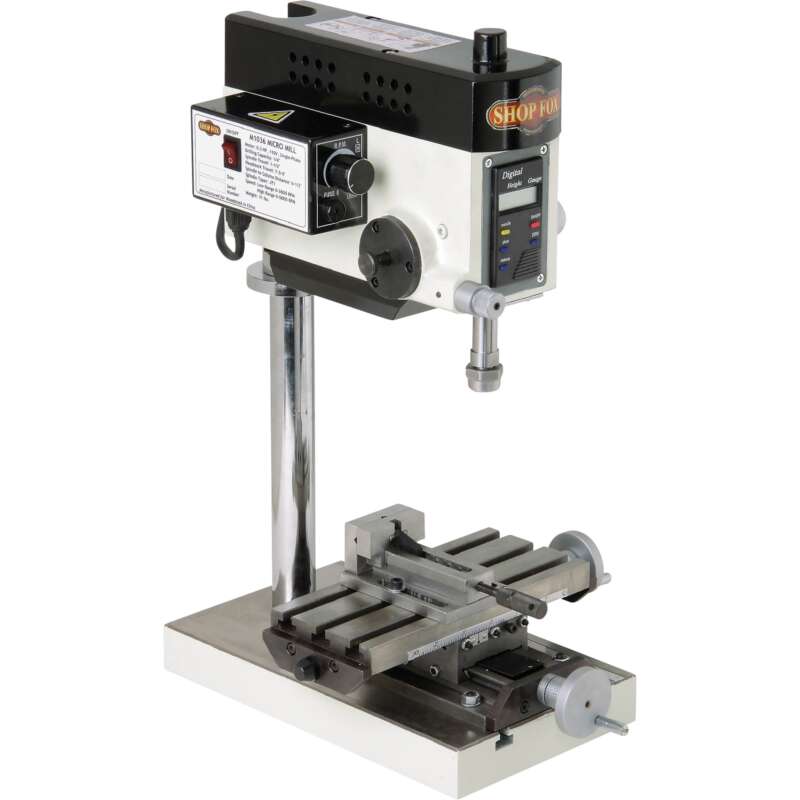 SHOP FOX Micro Milling Machine Variable Speed 110V