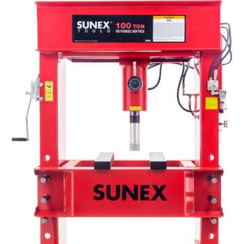 SUNEX 100 Ton Air Hydraulic Shop Press