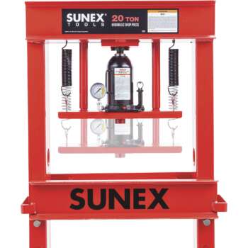 SUNEX 20 Ton Manual Shop Press